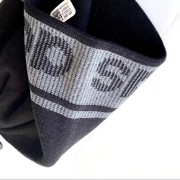 Adidas Men’s Beanie Winter Hat Midway II 0142211 Acrylic Black & Gray OSFA New - Picture 9 of 13